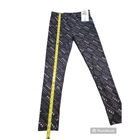 DKNY Kids Girl Sport Leggings Size 14/16 - Picture 5 of 6